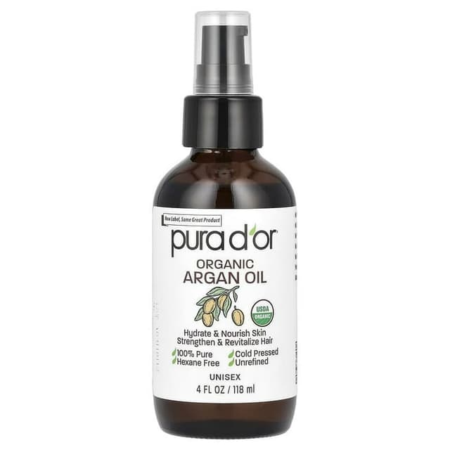 PURADOR  ORGANIC ARGAN OIL- 118ML NEW PACK