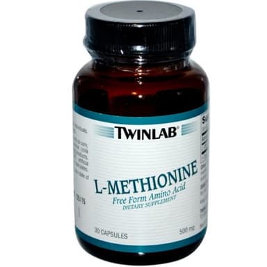 TWINLAB L-METHIONINE 500MG X 100 CAPS
