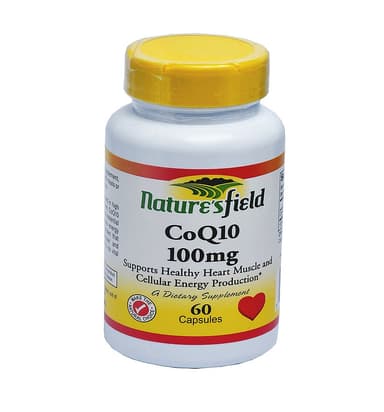 NATURE'S FIELD COQ10 100MG X 60 TABS