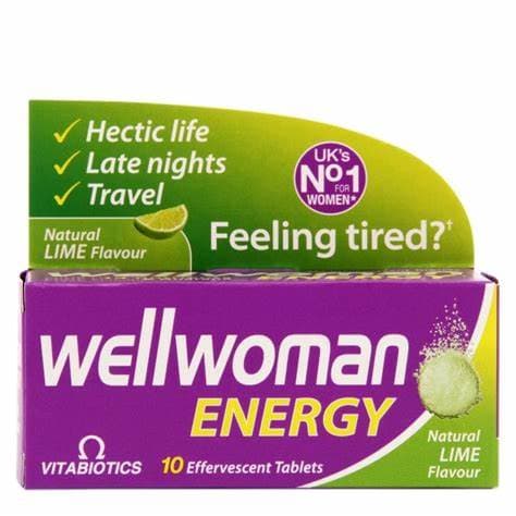 WELLWOMAN ENERGY EFF. TAB X10(LIME)