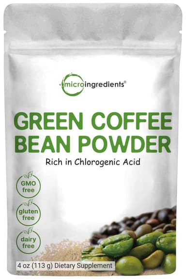 PURE GREEN COFFFEE BEAN POWDER - 118G
