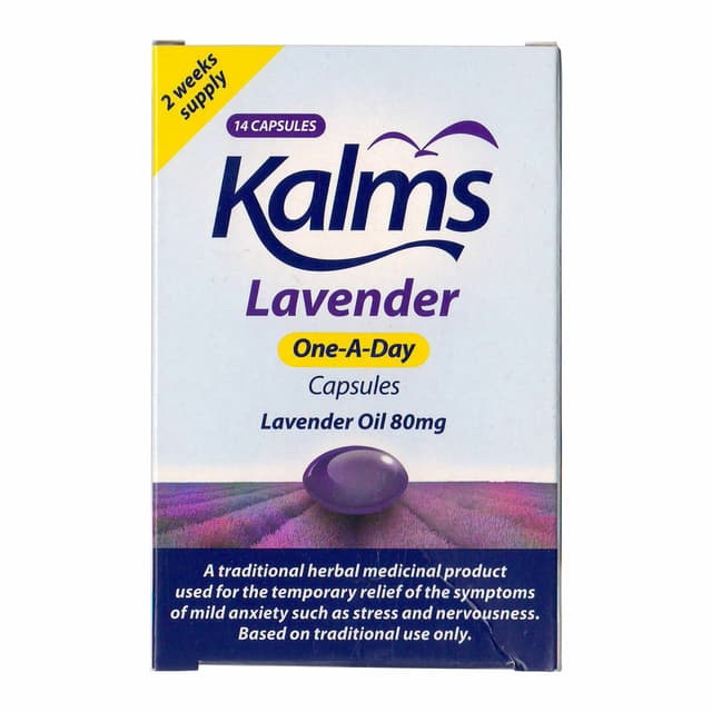 KALMS LAVENDER ONE-A DAY X 14 CAPSULES