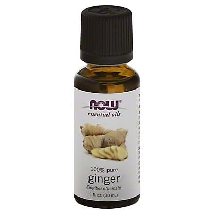 NOW ESSENTIAL OILS 100% GINGER 30ML