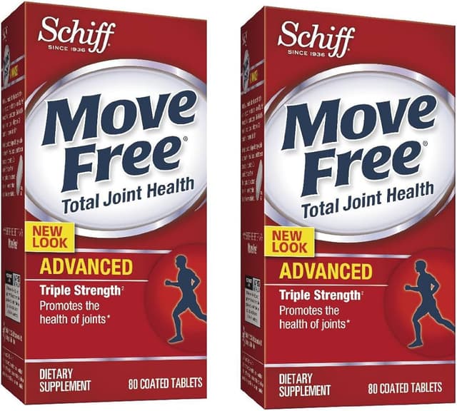 SCHIFF MOVE FREE ADVANCED TRIPLE STRENGTH X 80 TABS