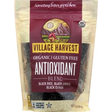 VILLAGE HARVEST BLACK RICE 454G
