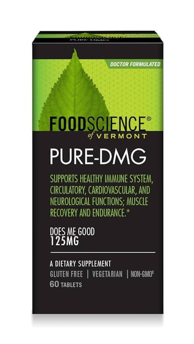 FOODSCIENCE OF VERMONT PURE NEURO DMG 125MG X 60 TABS