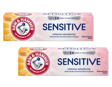 ARM & HAMMER SENSITIVE TEETH & GUM TOOTHPASTE 125G