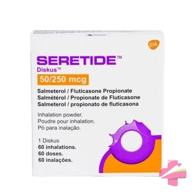 SERETIDE DISKUS 50/250MCG X 60 TABS