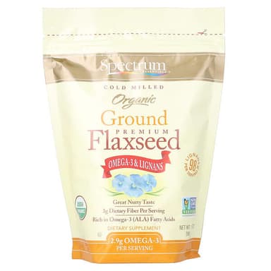 SPECTRUM ORGANIC GROUND FLAXSEED 396G