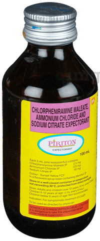 PIRITON SIROP EXPECTORANT 100ML