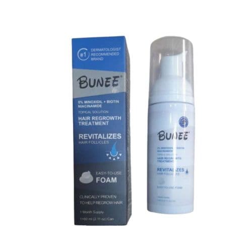 Bunee 5% Minoxidil + Biotin Niacinamide foam 60ml