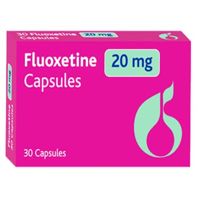 Bristol Fluoxetine 20mg 30 capsules pack