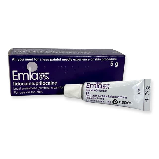 Emla 5% Lidocaine/prilocaine 5g cream