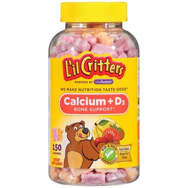 LILCRITTERS CALCIUM PLUS VITAMIN D3