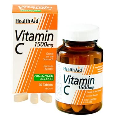 HEALTH AID VITAMIN C 1500MG X30