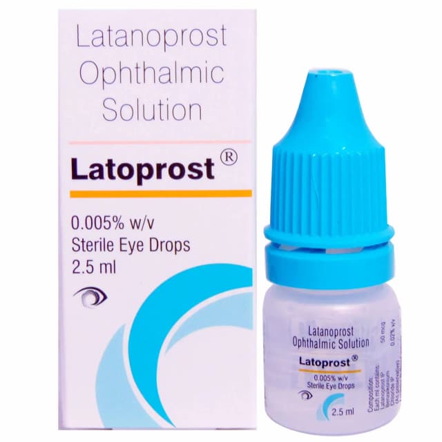 Latanoprost eye drops 0.005 w/v 2.5ml