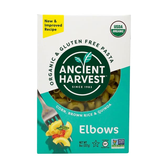 ANCIENT HARVEST QUINOA GF PASTA - ELBOW