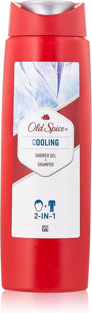 OLD SPICE COOLING 2 IN 1 SHOWER GEL+ SHAMPOO 250ML