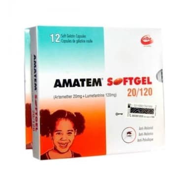 AMATEM FORTE SOFTGEL 20/120 X 12 TABS