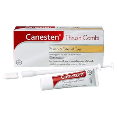 Canesten Thrush Combi Pessary and external cream