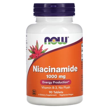 NOW FOODS NIACINAMIDE TABLETS 1000MG BY 90