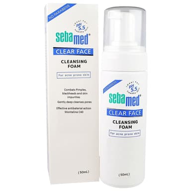 SEBAMED CLEAR FACE ANTI-BACTERIA FOAM 150ML
