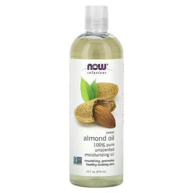 NOW FOOD SOLUTIONS SWEET ALMOND OIL - 473ML
