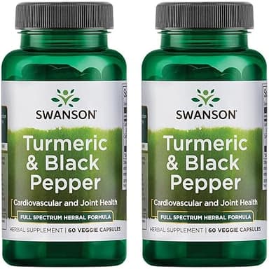 SWANSON TURMERIC & BLACK PEPPER