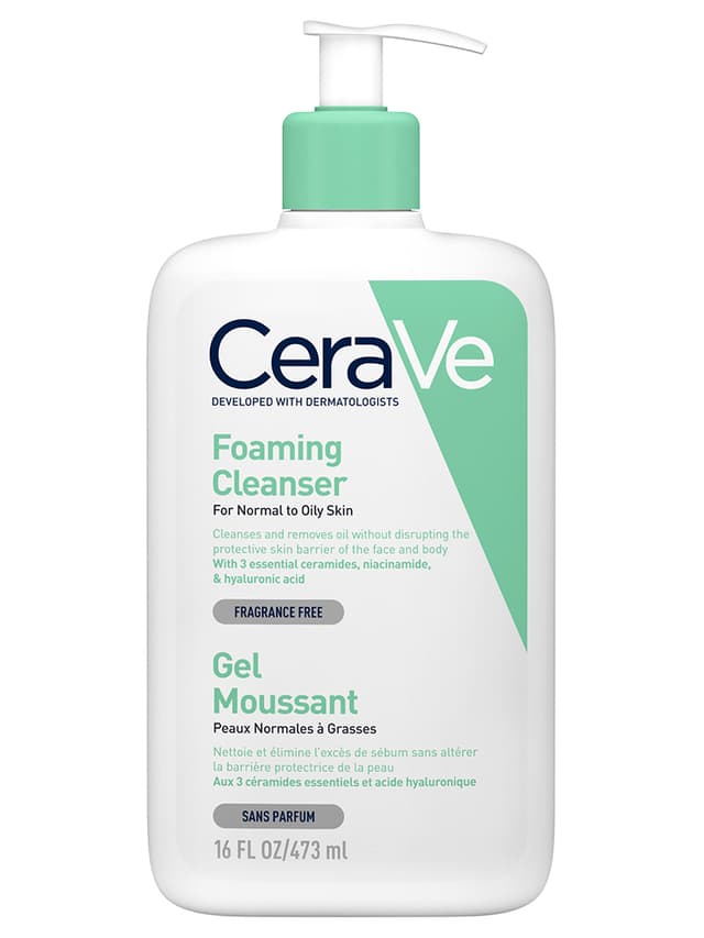 CERAVE FOAMING CLEANSER - NORMAL TO OILY SKIN 473ML