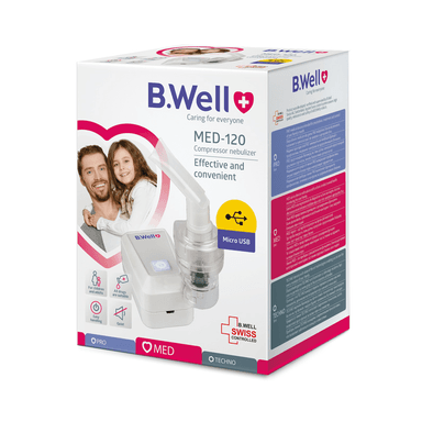 B.WELL SWISS MED-120 COMPRESSOR NEBULIZER