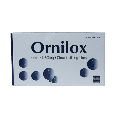 ORNILOX 500MG/200MG X 10