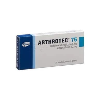 ARTHROTEC 75 TABLETS BY 20
