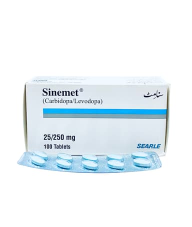 SINEMET 25/250MG X 100 TABS