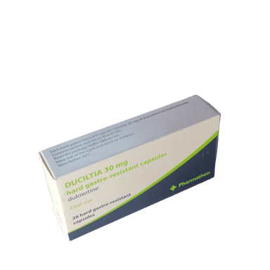 Crescent Duloxetine 30mg 28 hard capsules pack