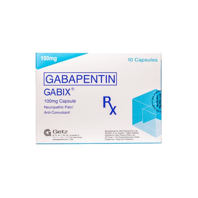 GABIX CAPSULES 100MG×10