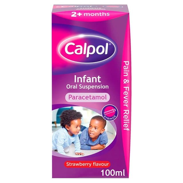 CALPOL 2+ MONTHS SYRUP 100ML(ORIG.)