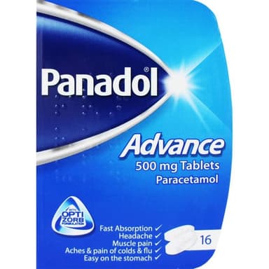 PANADOL ADVANCE 500MG X 16TABS