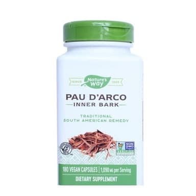NATURE'S WAY PAU D'ARCO INNER BARK 1090MG X 180 TABS