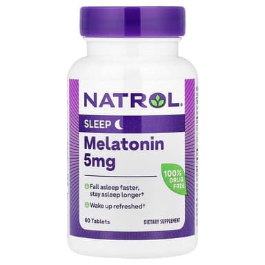 NATROL MELATONIN 5MG X 60 TABS