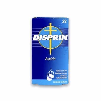 DISPIRIN SOLUBLE TAB X32(PACK)