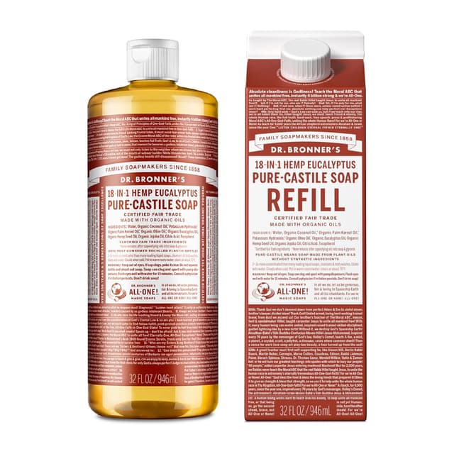 DR. BRONNER'S CASTLE EUCALPTUS SOAP 946ML