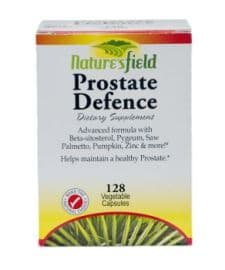 NATURE'S FIELD PROSTATE DEFENCE X128 CAPS(PACK)