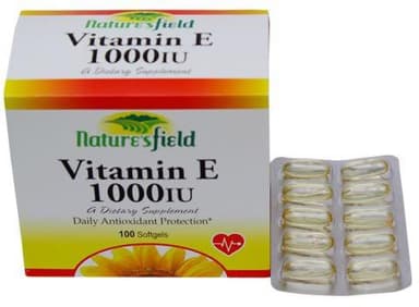 NATURE'S FIELD VIT.E 1000IU SACHET