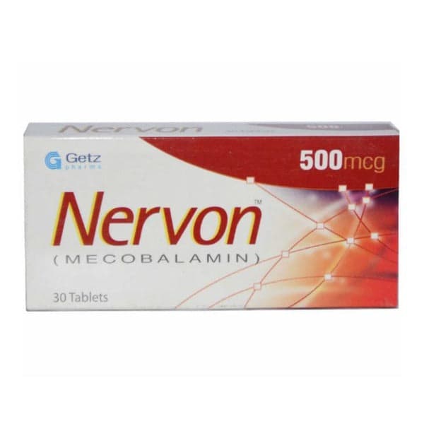 NERVON 500MCG X 30 CAPS