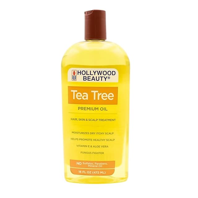 HOLLYWOOD BEAUTY TEA TREE OIL FOR HAIR SCALP 472ML