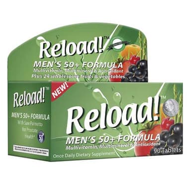 RELOAD MEN 50+ FORMULA CAP X 90