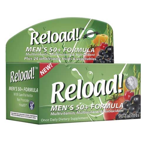 RELOAD MEN 50+ FORMULA CAP X 90