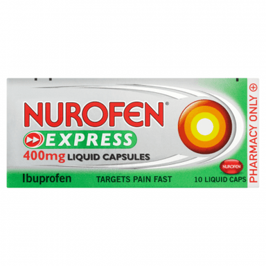 NUROFEN EXPRESS 400MG X10 CAPS
