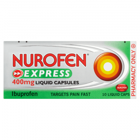NUROFEN EXPRESS 400MG X10 CAPS