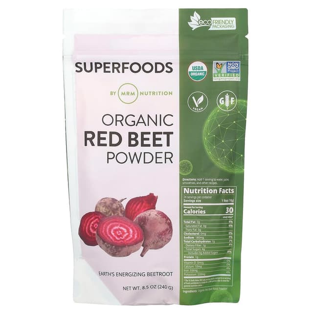ORGANIC RED BEET POWDER - EARTHS BEETROOT